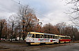 Tatra-T3SU #772-773 26-го маршрута на Московском проспекте возле станции метро "Тракторный завод"