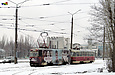 Tatra-T3SU #774-745 26-го маршрута на проспекте Тракторостроителей перед Салтовским шоссе
