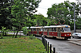 Tatra-T3SU #774-745 26-го маршрута на улице Мироносицкой в районе Парка им. Горького