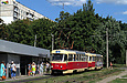 Tatra-T3SU #774-745 26-го маршрута на улице Героев труда возле улицы Гвардейцев-Широнинцев