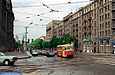 Tatra-T3SU #992 20-го маршрута на улице Красноармейской возле улицы Карла Маркса