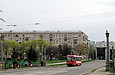 T3-ВПА #4109 8-го маршрута на улице Академика Павлова перед Конюшенным мостом