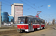 Tatra-T6A5 #4519 5-го маршрута на улице Академика Павлова возле одноименной станции метро