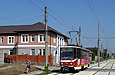 Tatra-T6A5 #4519 8-го маршрута на улице Шевченко возле улицы Пономаревской