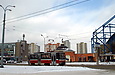 Tatra-T6A5 #4519 8-го маршрута на улице Плехановской возле стадиона "Металлист"