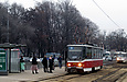 Tatra-T6A5 #4519 5-го маршрута на Московском проспекте в районе улицы Тюринской