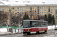 Tatra-T6A5 #4520 8-го маршрута на улице Академика Павлова следует по Конюшенному мосту