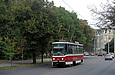 Tatra-T6A5 #4520 27-го маршрута на улице Плехановской между Плехановским переулком и улицей Молочной