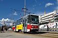 Tatra-T6A5 #4523 5-го маршрута на Сергиевской площади
