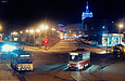 Skoda-14Tr18/6M #2407 и Tatra-T6A5 #4532 на перекрестке Харьковской набережной, улицы Кооперативной, Армянского переулка и Московского проспекта