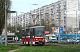 Tatra-T6A5 #4532 27-го маршрута на улице Академика Павлова возле станции метро "Студенческая"