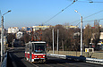 Tatra-T6A5 #4532 8-го маршрута на улице Плехановской поднимается на Балашовский путепровод