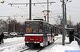 Tatra-T6A5 #4534 6-го маршрута на Сергиевской площади возле улицы Полтавский шлях