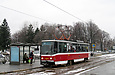 Tatra-T6A5 #4534 27-го маршрута на Московском проспекте напротив универмага "Харьков"