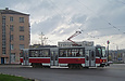 Tatra-T6A5 #4543 27-го маршрута на площади Защитников Украины