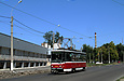 Tatra-T6A5 #4543 27-го маршрута на улице Москалевской в районе улицы Светлановской