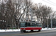 Tatra-T6A5 #4543 27-го маршрута на Московском проспекте возле перекрестка с улицей Броненосца "Потемкин"