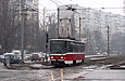 Tatra-T6A5 #4543 27-го маршрута на улице Академика Павлова возле станции метро "Студенческая"