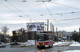 Tatra-T6A5 #4543 27-го маршрута на улице Академика Павлова возле улицы Семиградской