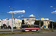 Tatra-T6A5 #4547 27-го маршрута на улице Плехановской возле стадиона "Металлист"