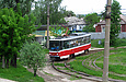 Tatra-T6A5 #4547 27-го маршрута на РК "Новожаново"
