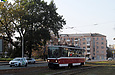 Tatra-T6A5 #4547 27-го маршрута на Московском проспекте возле площади Защитников Украины