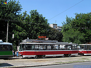 Tatra-T6A5 #4547 на проспекте Независимости возле Госпрома