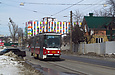 Tatra-T6A5 #4556 16-го маршрута в Семиградском въезде