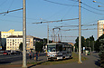 Tatra-T6A5 #4563 8-го маршрута на улице Плехановской возле станции метро "Спортивная"