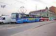 Tatra-T6B5 #1524-1523 6-го маршрута на Лопанском мосту