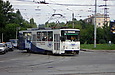 Tatra-T6B5 #1527 6-го маршрута на перекрестке улицы Академика Павлова и Московского проспекта