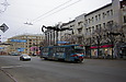 Tatra-T6B5 #1541 5-го маршрута на площади Конституции