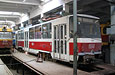 Tatra-T6B5 #1556 в цеху Коминтерновского трамвайного депо