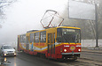 Tatra-T6B5 #1559 5-го маршрута на улице Пушкинской