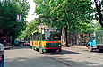 Tatra-T6B5 #1572 5-го маршрута на улице Пушкинской возле улицы Бажанова