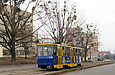 Tatra-T6B5 #4519 8-го маршрута на улице Морозова между улицами Костычева и Киргизской