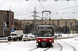 Tatra-T6B5 #4519 27-го маршрута на улице Академика Павлова возле переулка Боткина