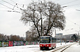 Tatra-T6B5 #4521 27-го маршрута на улице Академика Павлова возле улицы Солидарности