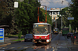 Tatra-T6B5 #4527 8-го маршрута на улице Плехановской перед улицей Молочной