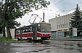Tatra-T6B5 #4527 8-го маршрута на улице Молочной
