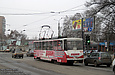 Tatra-T6B5 #4529 27-го маршрута на улице Кирова перед перекрестком с проспектом Гагарина