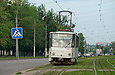 Tatra-T6B5 #4529 5-го маршрута на проспекте Героев Сталинграда в районе улицы Монюшко