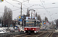 Tatra-T6B5 #4531 16-го маршрута на улице Академика Павлова в районе проспекта 50-летия ВЛКСМ