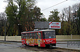 Tatra-T6B5 #4535 27-го маршрута на Московском проспекте напротив универмага "Харьков"