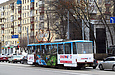 Tatra-T6B5 #4535 5-го маршрута на Московском проспекте возле перекрестка с улицей Академика Павлова
