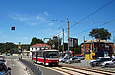 Tatra-T6B5 #4535 16-го маршрута на улице Моисеевской