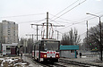 Tatra-T6B5 #4535 маршрута 16-А на улице Героев труда в районе проспекта Тракторостроителей