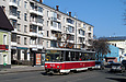 Tatra-T6B5 #4539 27-го маршрута на Московском проспекте возле улицы Богдана Хмельницкого