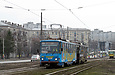 Tatra-T6B5 #4539 с #4521 на буксире на улице Академика Павлова в районе Семиградского переулка