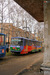 Tatra-T6B5 #4541 5-го маршрута на конечной станции "улица Войкова"